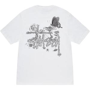 Футболка Stüssy In Bloom Printed Stussy, белый
