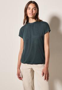 Футболка с принтом MIT AUSBRENNER MUSTER Cecil, темно-зеленый