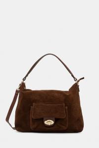 Замшевая сумка Answear.LAB, коричневый
