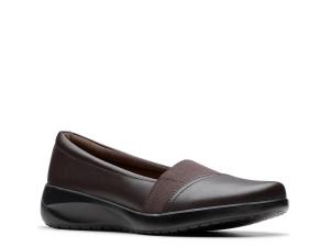 Слипоны Clarks Kaetlyn Rhea Slip-On, Chocolate Leather