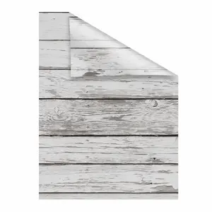 LICHTBLICK ORIGINAL оконная пленка "Bretter-Vintage", 1 шт., непрозрачная, структурированные клейкие точки 100х130 см, белый