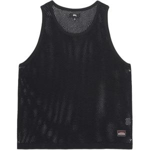 Майка из хлопка Stüssy Stussy, черный