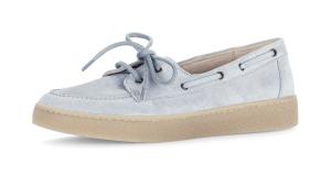 GABOR Мокасины в светло-голубом цвете