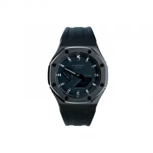 Мужские часы CASIO Liquid Crystal/Analog Dual Display Series черные