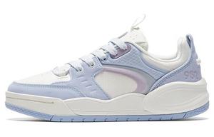 Кроссовки ANTA 982EVO Skateboarding Shoes Women's Low-top White/Royal Blue, белый/синий