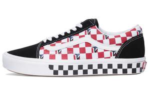Кроссовки Vans Comfycush Old Skool Dimension In Checkerboard 'Black Red Blue'
