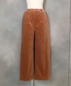 Быстросохнущие широкие вельветовые брюки Studio Picone, цвет Camel (015)