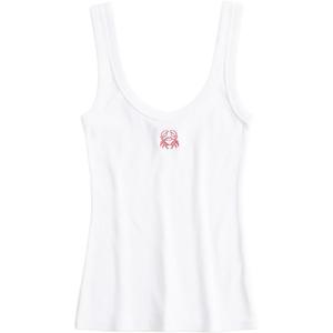 Женский топ Abercrombie＆Fitch, белый