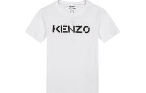 Футболка женская Kenzo с буквенным логотипом, белый