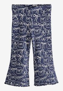 Расклешенные леггинсы Next, темно-синий