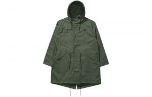 UNDEFEATED Оливковое зеленое пальто унисекс, Olive Green