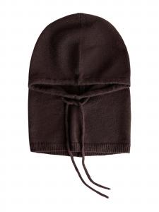 Bershka Шапка в темно-коричневом цвете