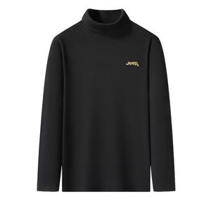 Трикотажная футболка Jeep, кофейная