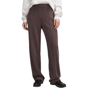 Мягкие стрим повседневные брюки азиатская версия Женские Lululemon, Темно-кофейный цвет/ESPR