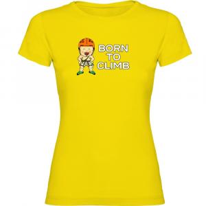 Футболка Kruskis Born To Climb, желтый