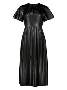 Платье миди из искусственной кожи в цвете Black Beauty Zero