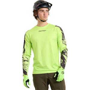 Футболка Troy Lee Designs Skyline Chill Troy Lee Designs, Rockslide Glo Yellow