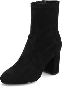 Женские ботильоны Journee Vivia широкого размера с эластичной тканью Journee Collection, черный