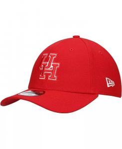 Мужская регулируемая шапка Red Houston Cougars Team 9FORTY New Era, красный