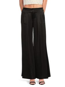 Плиссированные брюки Eloise Alice + Olivia, черный