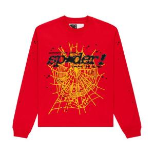 Лонгслив Sp5der Punk V2 Long-Sleeve, Red