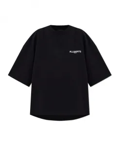 Футболка Guardian Amelie оверсайз Allsaints, черный