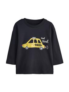 Next Лонгслив в черном цвете