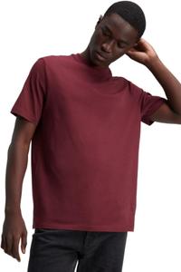 Мужская футболка Calvin Klein Liquid Jersey с коротким рукавом, круглым вырезом и защитой от ультрафиолета, Tawny Port