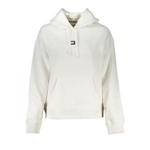 Белый хлопковый женский свитер Tommy Hilfiger