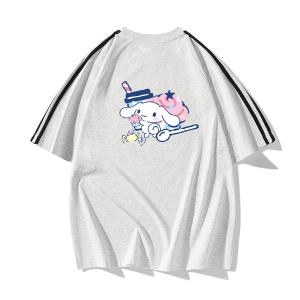 Футболка Unisex CINNAMOROLL Yugui Dog Sanrio, белый