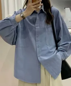 Свободная цветная рубашка с карманом Aimoha - Select -, цвет Blue