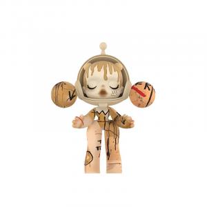 1000% 400% mega α skullpanda jean michel basquiat модные фигурки POP MART, 001 model 1000%