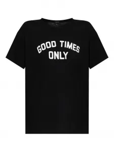 Футболка с принтом R13, черный