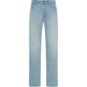 Прямые джинсы Riaco THE ROW, светлый индиго