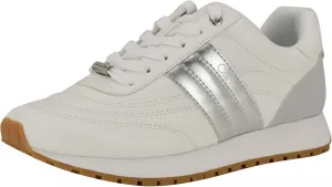 Кроссовки Calvin Klein Womens Tatyann, белый/серебристый