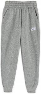 Брюки Nike Kids Sportswear Club Fleece Joggers, цвет Dark Grey Heather/Base Grey/White