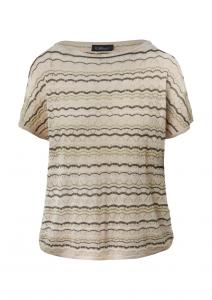 Свитер s.Oliver BLACK LABEL, серо-бежевый/темно-серый