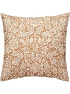 Erwin Müller Наволочка из велюра Nicky, бархатная, терракотового цвета