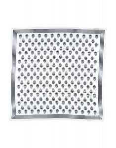 Шарф Alexander Mcqueen, белый