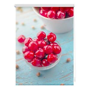 Затемняющие рулонные шторы Lichtblick Kirschen, 80x150x6 см, красный