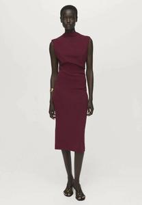 Платье Mango Shift dress, Bordeaux