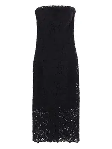 Кружевное платье Ermanno Scervino, черный