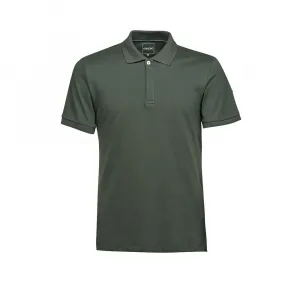 Поло с коротким рукавом Geox Stretch A, зеленый