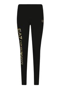 Леггинсы EA7 slim fit, черный