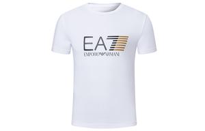 Футболка мужская белая EA7 EMPORIO ARMANI