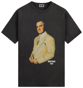 Футболка Kith For The Sopranos Paulie Vignette Vintage Tee, черный