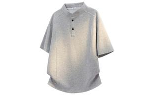 Футболка Unisex Crew Neck Moderate Straight Fit WARRIOR, heather серый[free diy badge]