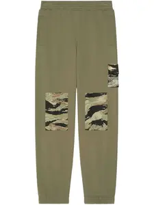 Брюки с камуфляжным принтом Givenchy, зеленый