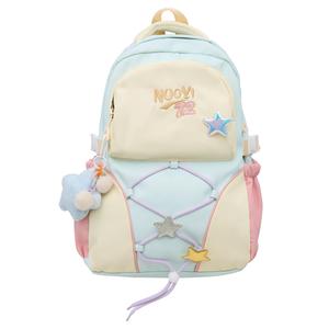 DCLOUD Нейлоновый рюкзак женский черный желтый фиолетовый зеленый синий, Green