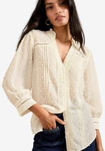 Блузка на пуговицах Love & Roses, белый